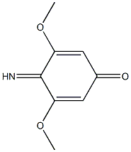 2,5-Cyclohexadien-1-one,4-imino-3,5-dimethoxy-(9CI) Struktur