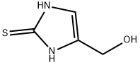 2H-Imidazole-2-thione,1,3-dihydro-4-(hydroxymethyl)-(9CI) Struktur