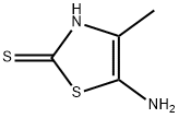 2(3H)-Thiazolethione,5-amino-4-methyl-(9CI) Struktur