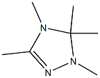 1H-1,2,4-Triazole,4,5-dihydro-1,3,4,5,5-pentamethyl-(9CI) Struktur