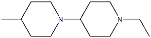 1,4-Bipiperidine,1-ethyl-4-methyl-(9CI) Struktur