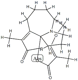 (±)-Stemonamine Struktur