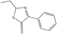 5(2H)-Thiazolone,2-ethyl-4-phenyl-(9CI) Struktur