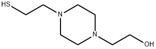 1-Piperazineethanol,4-(2-mercaptoethyl)-(9CI) Struktur