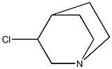 3-chloro-1-azabicyclo[2.2.2]octane Struktur