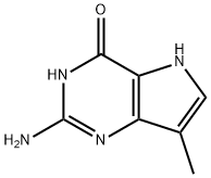 4H-Pyrrolo[3,2-d]pyrimidin-4-one,2-amino-1,5-dihydro-7-methyl-(9CI) Struktur