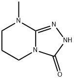 1,2,4-Triazolo[4,3-a]pyrimidin-3(2H)-one,5,6,7,8-tetrahydro-8-methyl-(9CI) Struktur