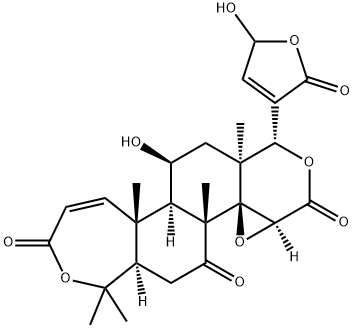 21,23-Dihydro-23-hydroxy-21-oxozapoterin Struktur