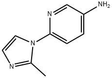 6-(2-methyl-1H-imidazol-1-yl)pyridin-3-amine Struktur