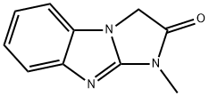 1H-Imidazo[1,2-a]benzimidazol-2(3H)-one,1-methyl-(9CI) Struktur