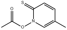 2(1H)-Pyridinethione,1-(acetyloxy)-5-methyl-(9CI) Struktur