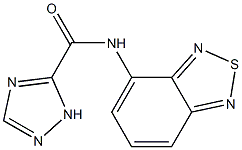 1H-1,2,4-Triazole-3-carboxamide,N-2,1,3-benzothiadiazol-4-yl-(9CI) Struktur