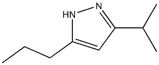 1H-Pyrazole,3-(1-methylethyl)-5-propyl-(9CI) Struktur