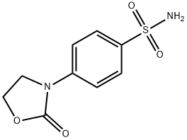 4-(2-oxo-1,3-oxazolidin-3-yl)benzenesulfonamide Struktur