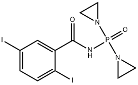 diiodobenzotepa Struktur