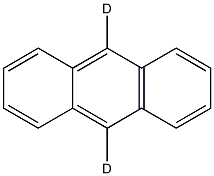 (9,10-2H2)Anthracene Struktur