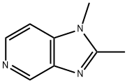 1,2-Dimethyl-1H-imidazo[4,5-c]pyridine Struktur