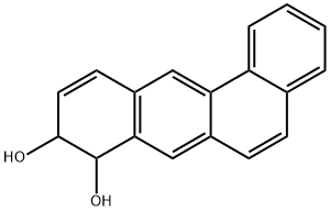 benzanthracene-8,9-dihydrodiol Struktur