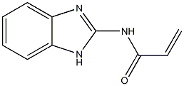 2-Propenamide,N-1H-benzimidazol-2-yl-(9CI) Struktur