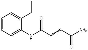 2-Butenediamide,N-(2-ethylphenyl)-(9CI) Struktur