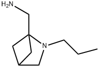 2-Azabicyclo[2.1.1]hexane-1-methanamine,2-propyl-(9CI) Struktur