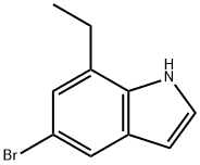 1H-Indole,5-bromo-7-ethyl-(9CI) Struktur