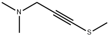 2-Propyn-1-amine,N,N-dimethyl-3-(methylthio)-(9CI) Struktur