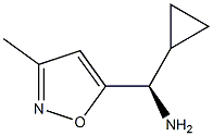 5-Isoxazolemethanamine,-alpha--cyclopropyl-3-methyl-,(-alpha-R)-(9CI) Struktur