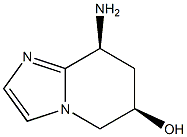 Imidazo[1,2-a]pyridin-6-ol, 8-amino-5,6,7,8-tetrahydro-, (6R,8S)-rel- (9CI) Struktur