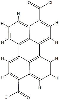 3,9-Perylenebiscarbonyl chloride Struktur