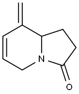 3(2H)-Indolizinone,1,5,8,8a-tetrahydro-8-methylene-(9CI) Struktur