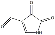 1H-Pyrrole-3-carboxaldehyde,4,5-dihydro-4,5-dioxo-(9CI) Struktur