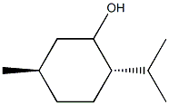 Cyclohexanol, 5-methyl-2-(1-methylethyl)-, (2R,5S)-rel- (9CI) Struktur