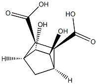 Bicyclo[2.2.1]heptane-2,3-dicarboxylic acid, 5,6-dihydroxy-, (1R,2S,3R,4S,5R,6R)-rel- (9CI) Struktur