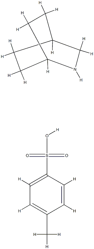 2-azabicyclo[2.2.2]octane 4-methylbenzenesulfonate Struktur