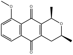 eleutherin Struktur