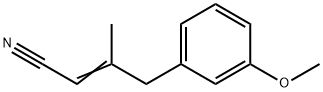 2-Butenenitrile,4-(3-methoxyphenyl)-3-methyl-(9CI) Struktur