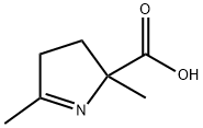 2H-Pyrrole-2-carboxylicacid,3,4-dihydro-2,5-dimethyl-(9CI) Struktur