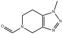 5H-1,2,3-Triazolo[4,5-c]pyridine-5-carboxaldehyde,1,4,6,7-tetrahydro-1- Struktur