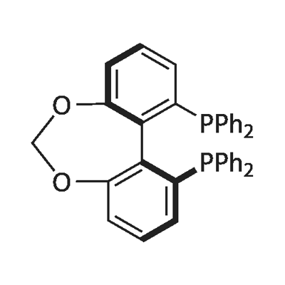 1,1'-(11aS)-dibenzo[d,f][1,3]dioxepin-1,11-diylbis[1,1-diphenylPhosphine Struktur