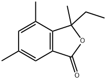 1(3H)-Isobenzofuranone,3-ethyl-3,4,6-trimethyl-(9CI) Struktur