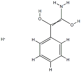 1,2-Ethenediol,  1-amino-2-phenyl-,  conjugate  monoacid  (9CI) Struktur