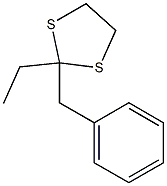 1,3-Dithiolane,2-ethyl-2-(phenylmethyl)-(9CI) Struktur