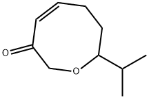 2H-Oxocin-3(6H)-one,7,8-dihydro-8-(1-methylethyl)-(9CI) Struktur