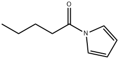 1H-Pyrrole,1-(1-oxopentyl)-(9CI) Struktur