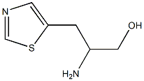 5-Thiazolepropanol,  -bta--amino- Struktur