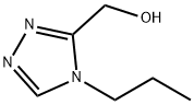 4H-1,2,4-Triazole-3-methanol,4-propyl-(9CI) Struktur