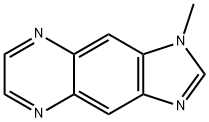 1H-Imidazo[4,5-g]quinoxaline,1-methyl-(9CI) Struktur