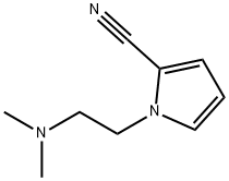 1H-Pyrrole-2-carbonitrile,1-[2-(dimethylamino)ethyl]-(9CI) Struktur