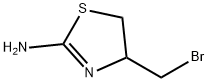 2-Thiazolamine,4-(bromomethyl)-4,5-dihydro-(9CI) Struktur